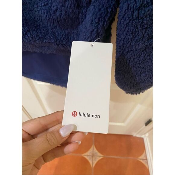NWT Lululemon Warmth Restore Long Pullover Size 8 Night Sea - Picture 5 of 8